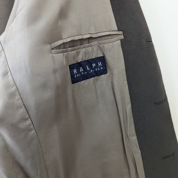 Vintage Ralph Ralph Lauren Velour Mens Blazer 44L - Picture 11 of 11